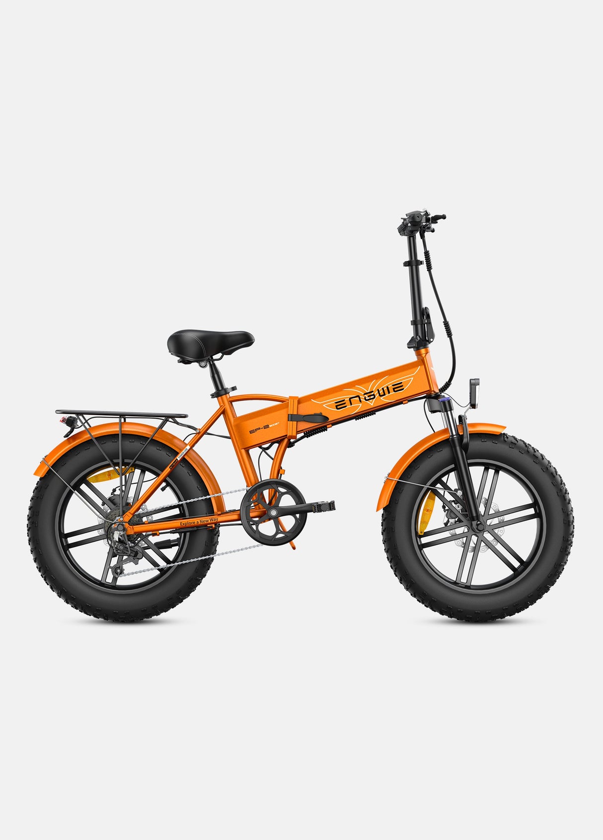 an engwe ep-2 boost foldable electric bike