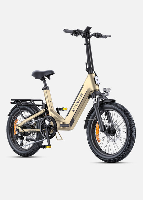 a champagne engwe l20 3.0 boost compact e bike