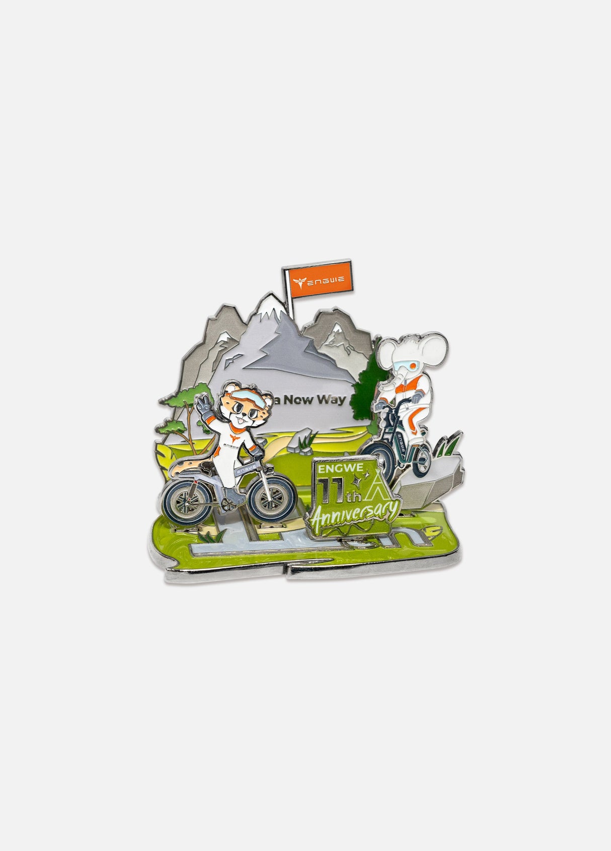 engwe 11th anniversary badge set