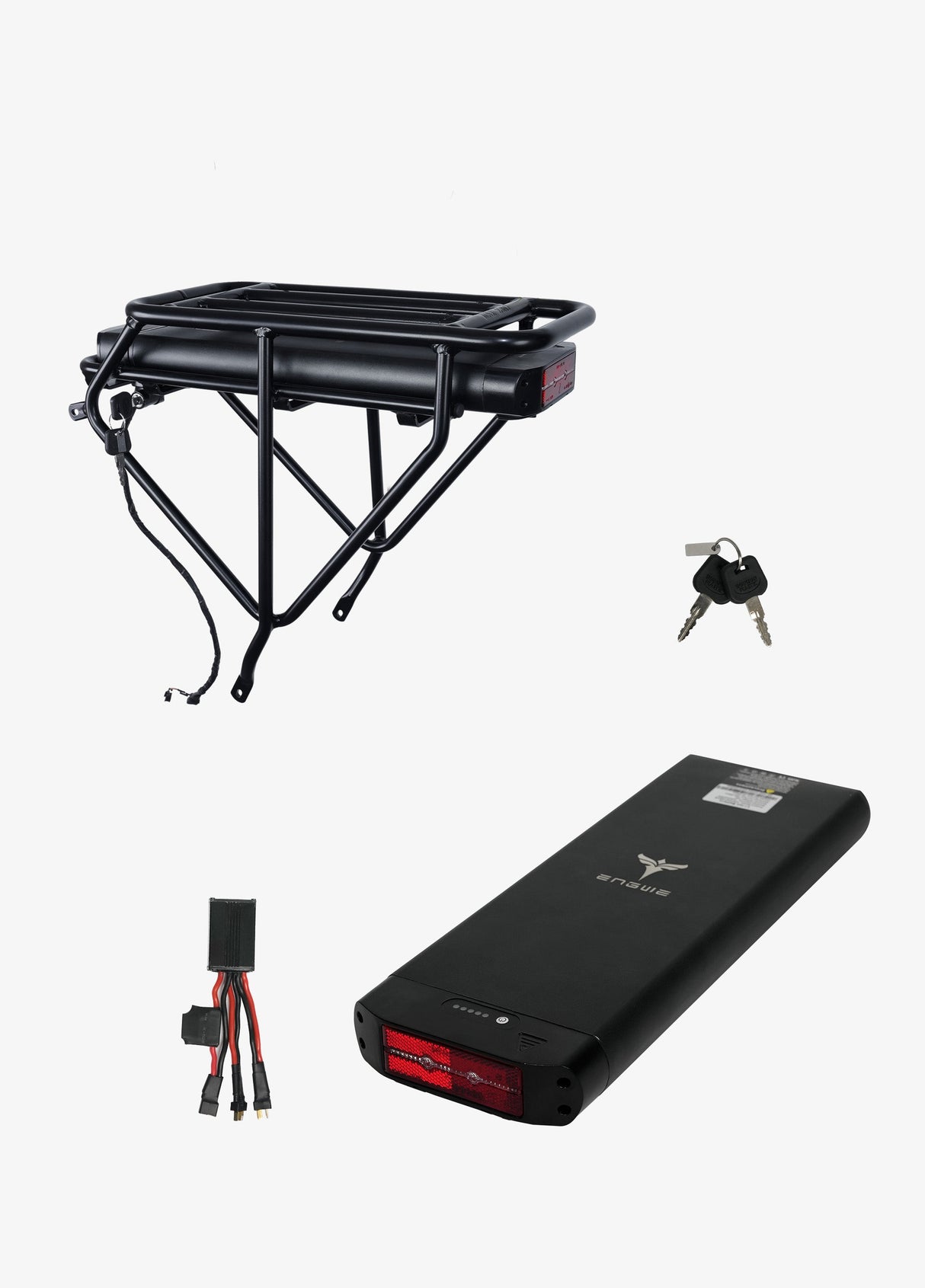 Battery holder, key, charging cable and mobile power for e bike ep-2 pro/ ep-2 boost