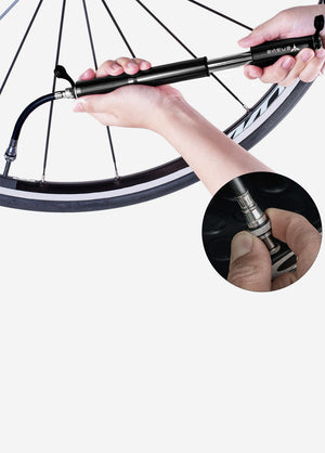 Use ENGWE miniature air pump to inflate your bicycle
