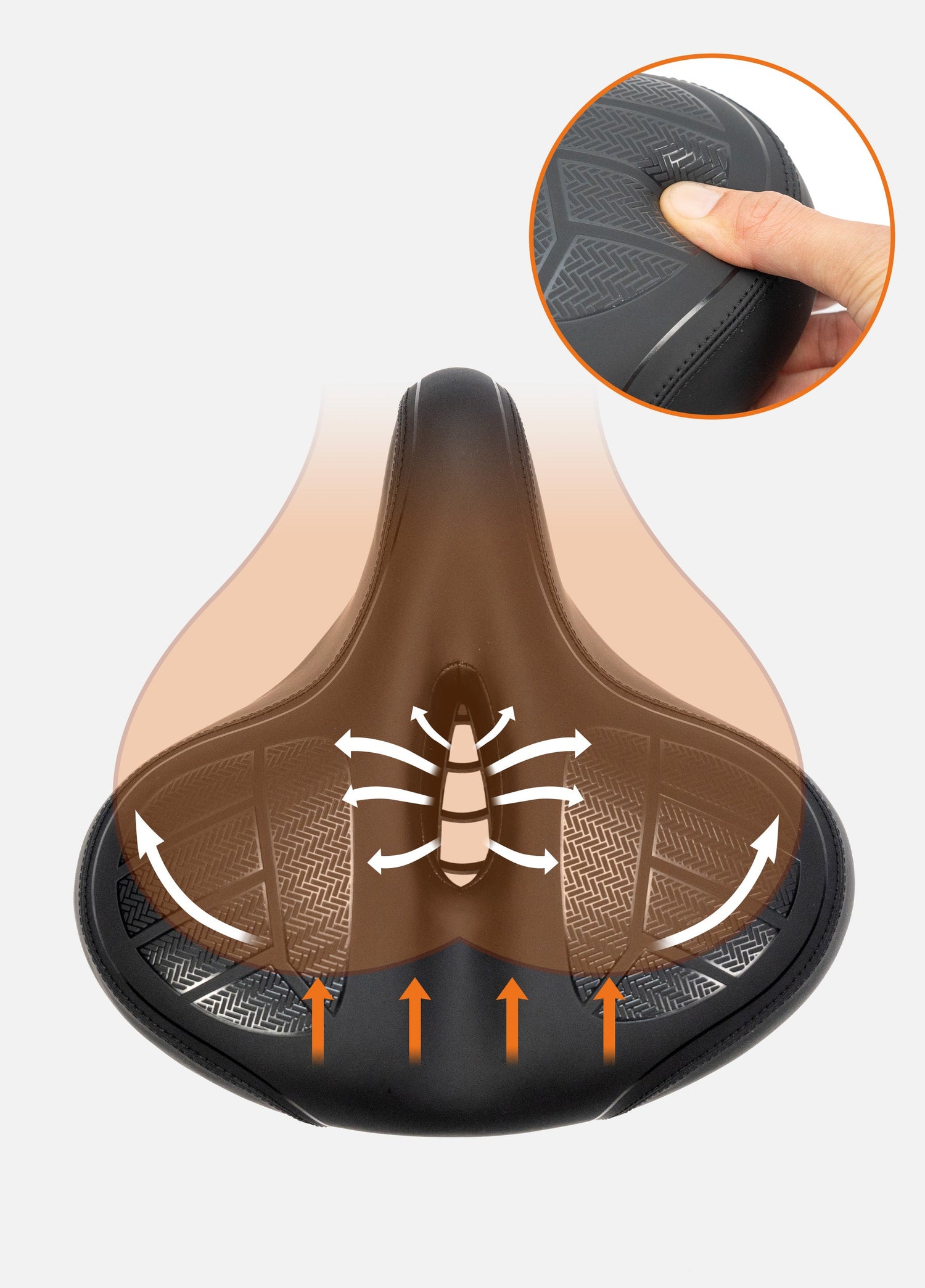 ENGWE soft and flexible saddle